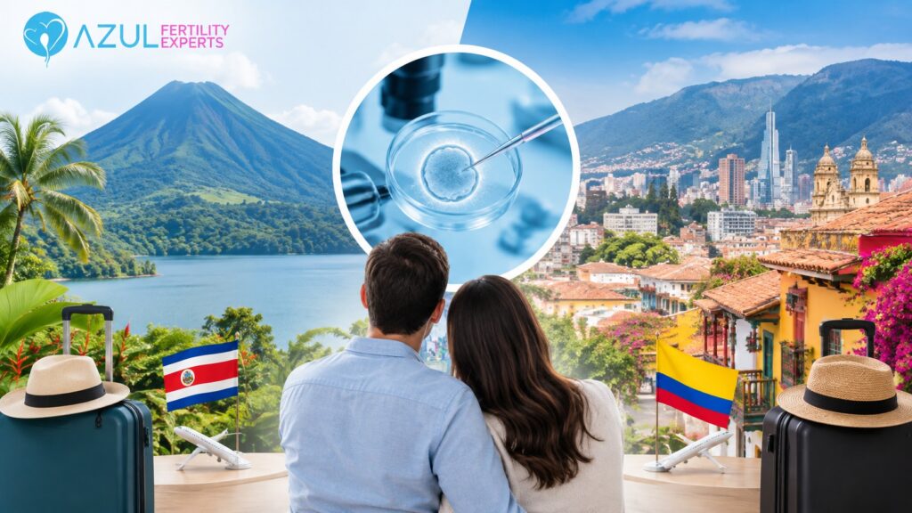 IVF Travel Comparison Costa Rica vs Colombia
